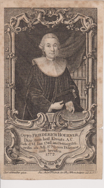 Otto Friedrich Hörner, Diakon