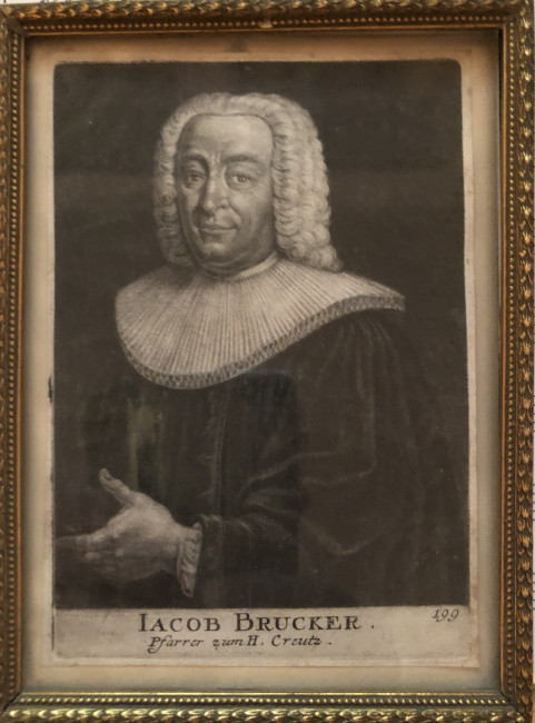 Jakob Brucker, Pfarrer