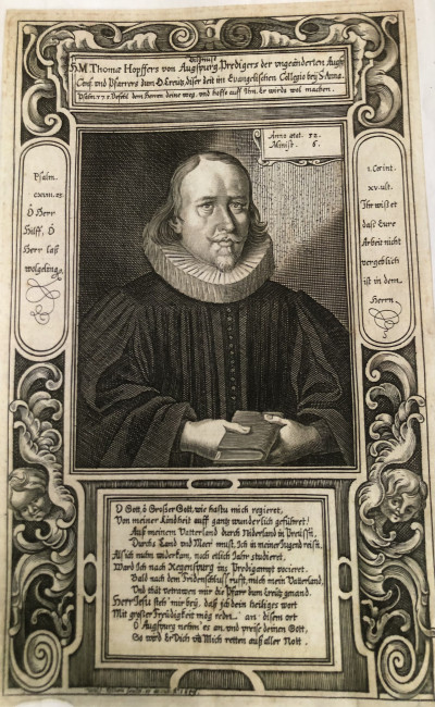 Thomas Hopfer, Pfarrer